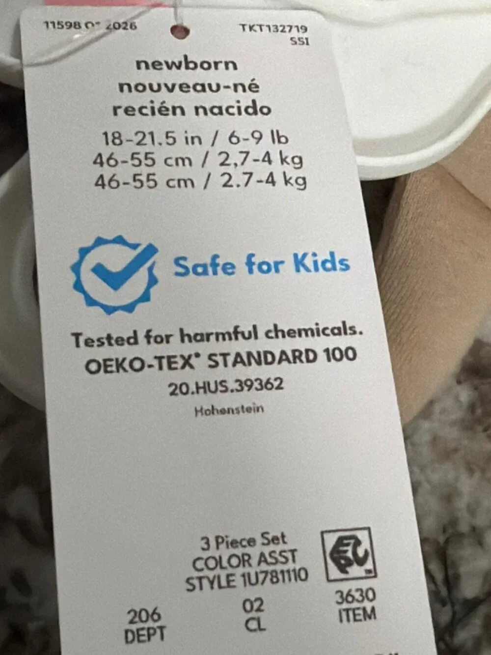 Carters soft safe